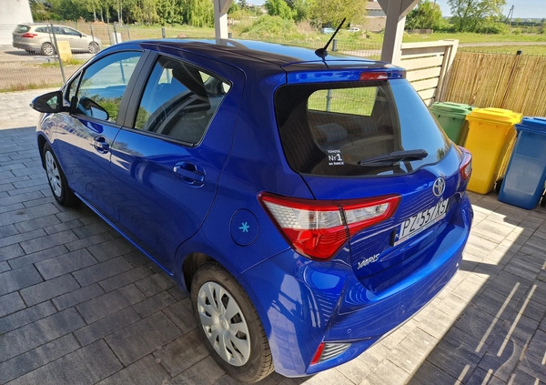 Toyota Yaris cena 48000 przebieg: 60500, rok produkcji 2020 z Kostrzyn małe 92